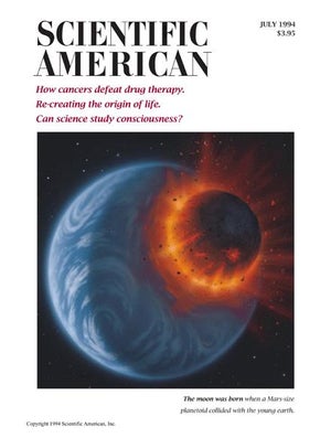 Scientific American Magazine Vol 271 Issue 1