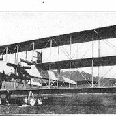 Giant bomber: the Italian Caproni Ca4, developed in 1917. Several were sent to the U.S. and the Royal Naval Air Service.&nbsp;