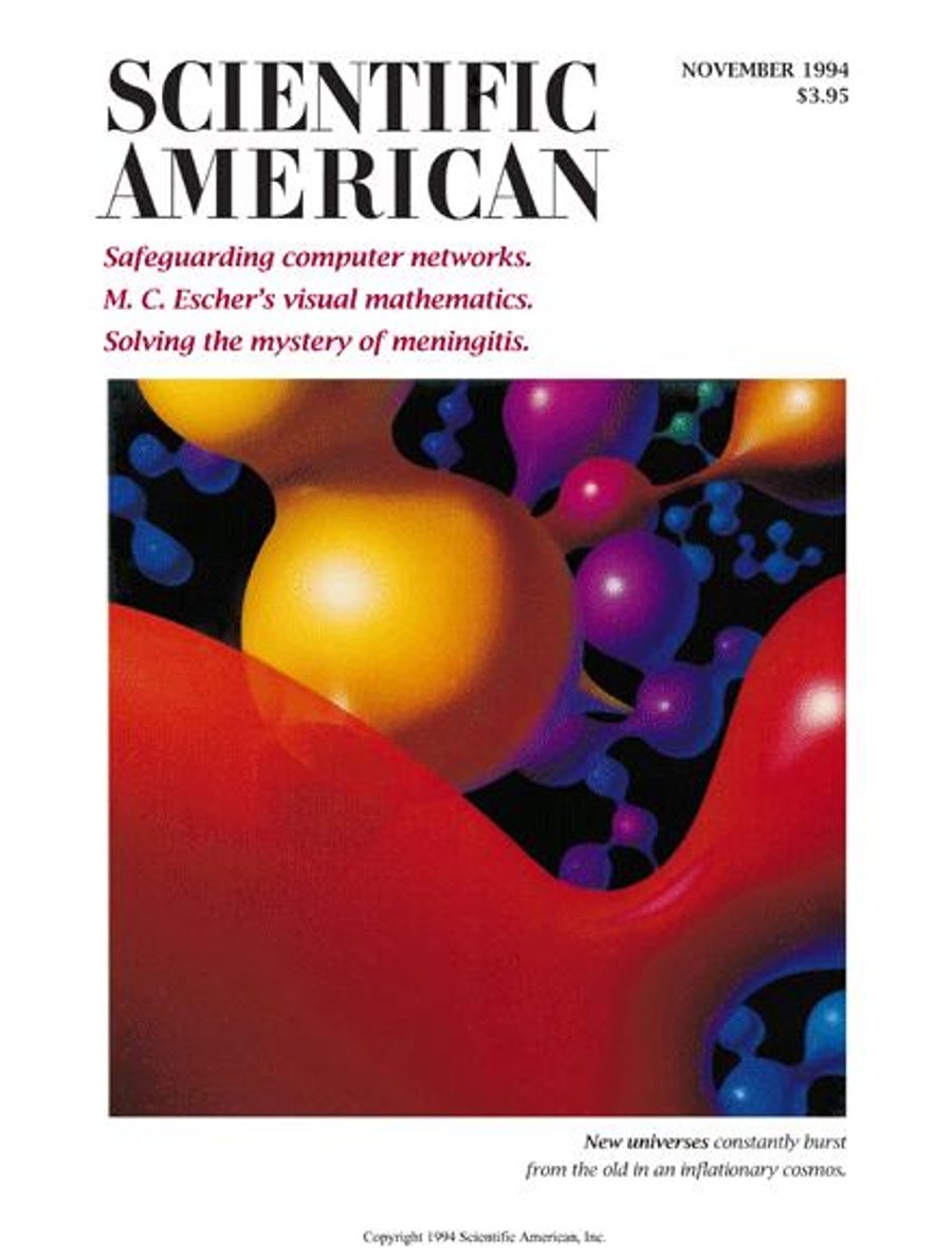 Scientific American Magazine Vol. 271 No. 5 Scientific American
