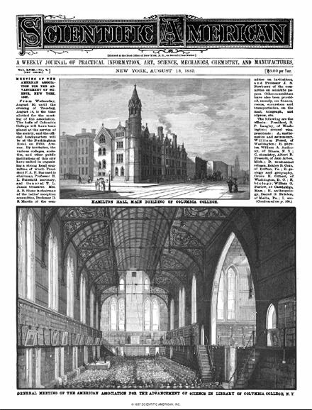 Scientific American Magazine Vol 57 Issue 7