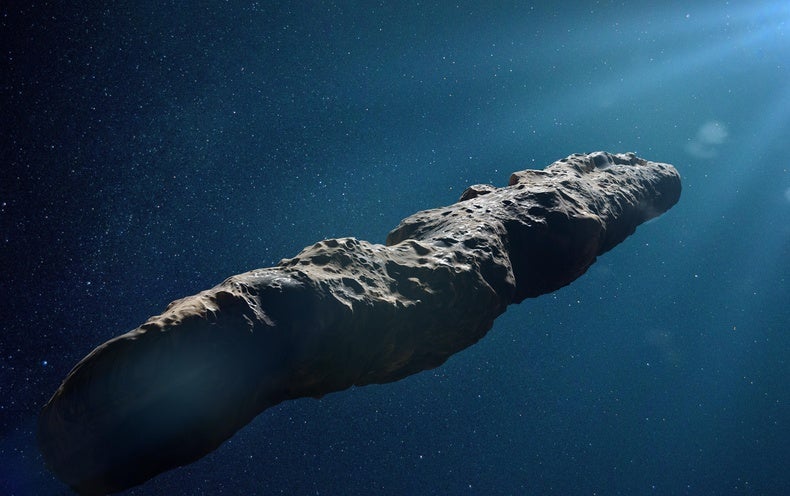 ¿Fue ‘Oumuamua, el primer objeto interestelar conocido, menos extraño de lo que pensábamos?