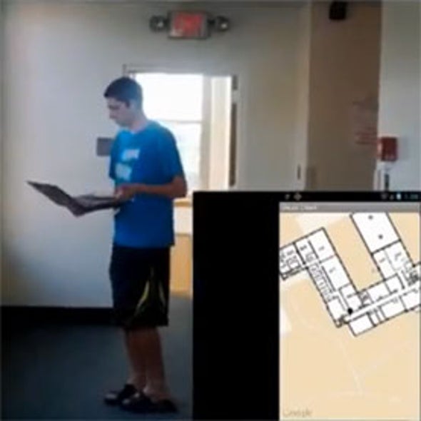Mixed Signals: Smart Phone Sensors Recruited to Deliver Indoor GPS