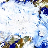 Arctic Melting, July 2016 (after NASA).