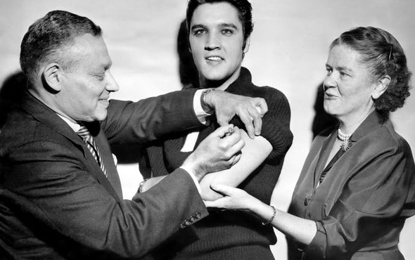 How Elvis Got Americans to Accept the Polio Vaccine