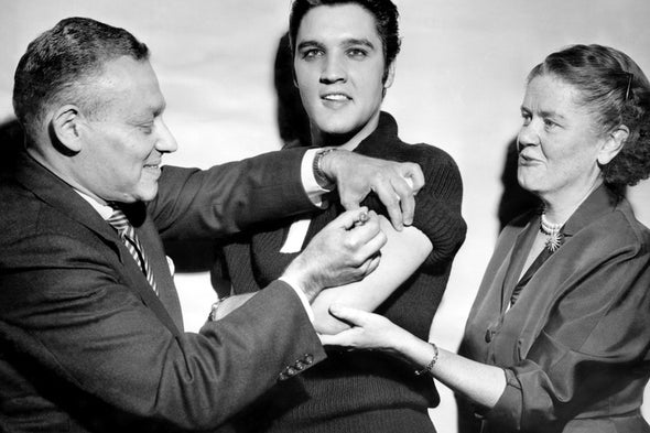 How Elvis Got Americans to Accept the Polio Vaccine