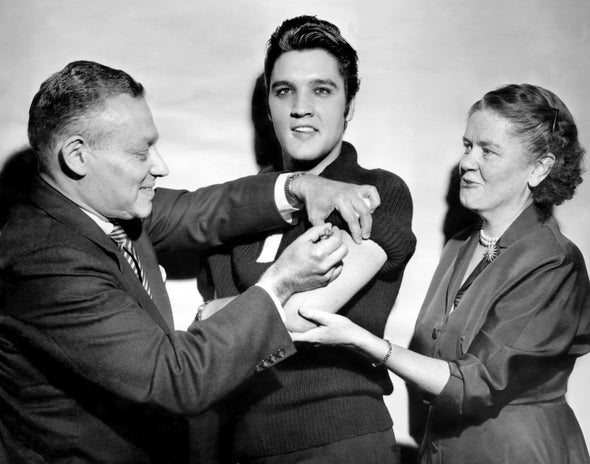 How Elvis Got Americans to Accept the Polio Vaccine