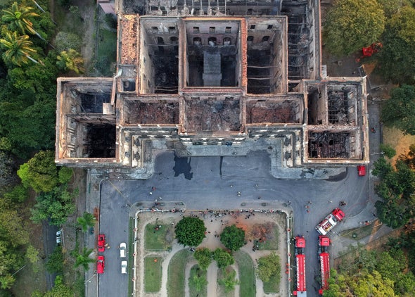 Museum Digs Out a Future from Charred Scientific Ruins