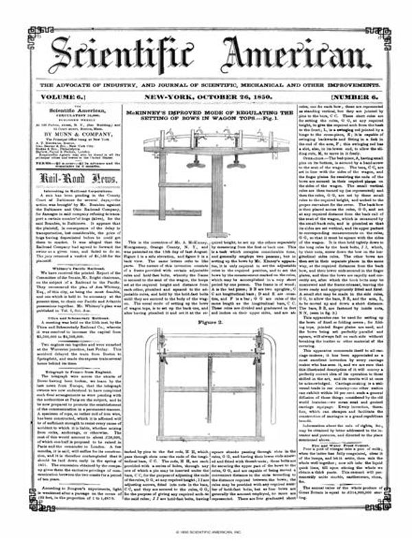 Scientific American Magazine Vol 6 Issue 6