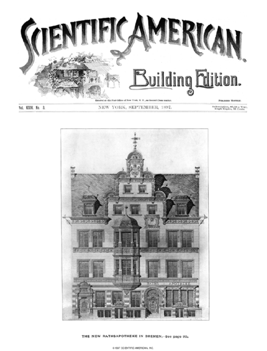 Issue Archive 1897 Scientific American