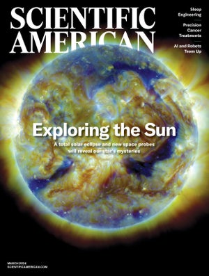 SCIENTIFIC AMERICAN March Issue