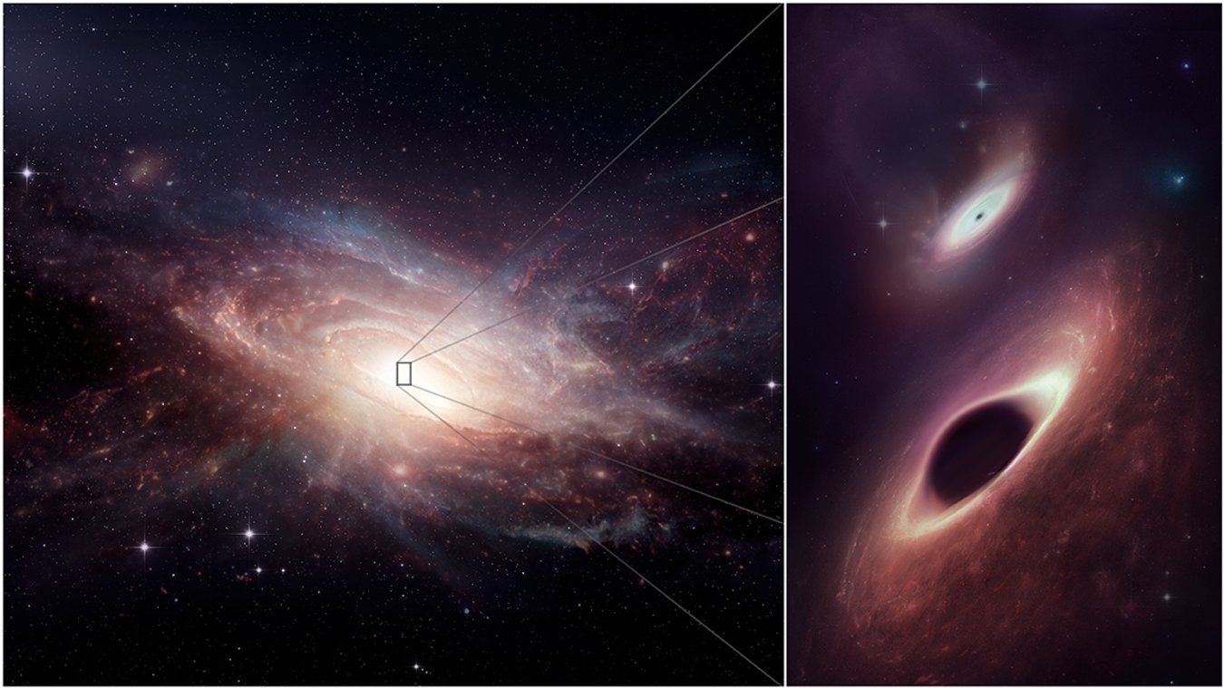 Colliding Supermassive Black Holes Discovered in Nearby Galaxy ...