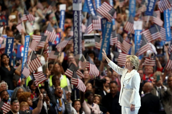 Hillary Clinton Declares, "I Believe in Science"