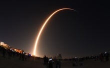 SpaceX Tests Black Satellite to Reduce 