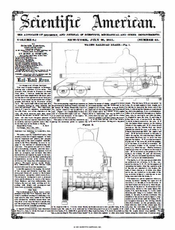 Scientific American Magazine Vol 6 Issue 45