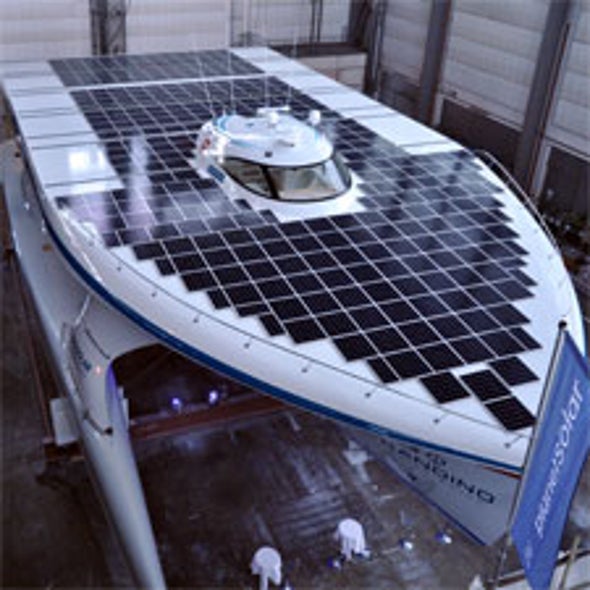 World's Mightiest Solar Boat Unveiled