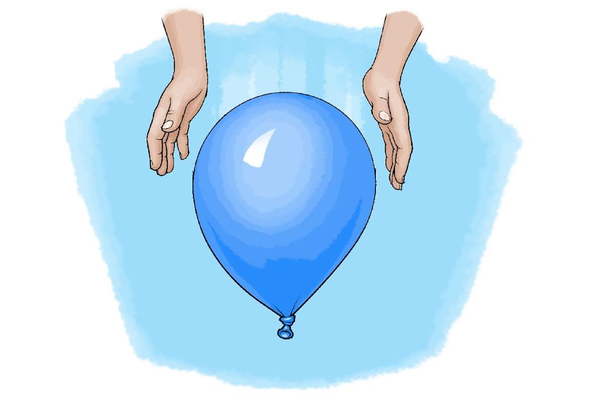 Answered: 12. A helium balloon is attached to the…
