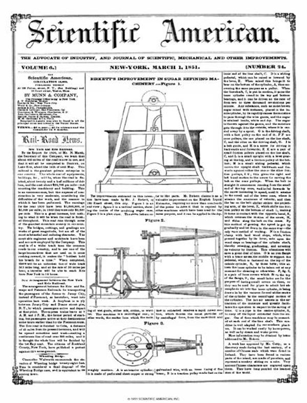 Scientific American Magazine Vol 6 Issue 24