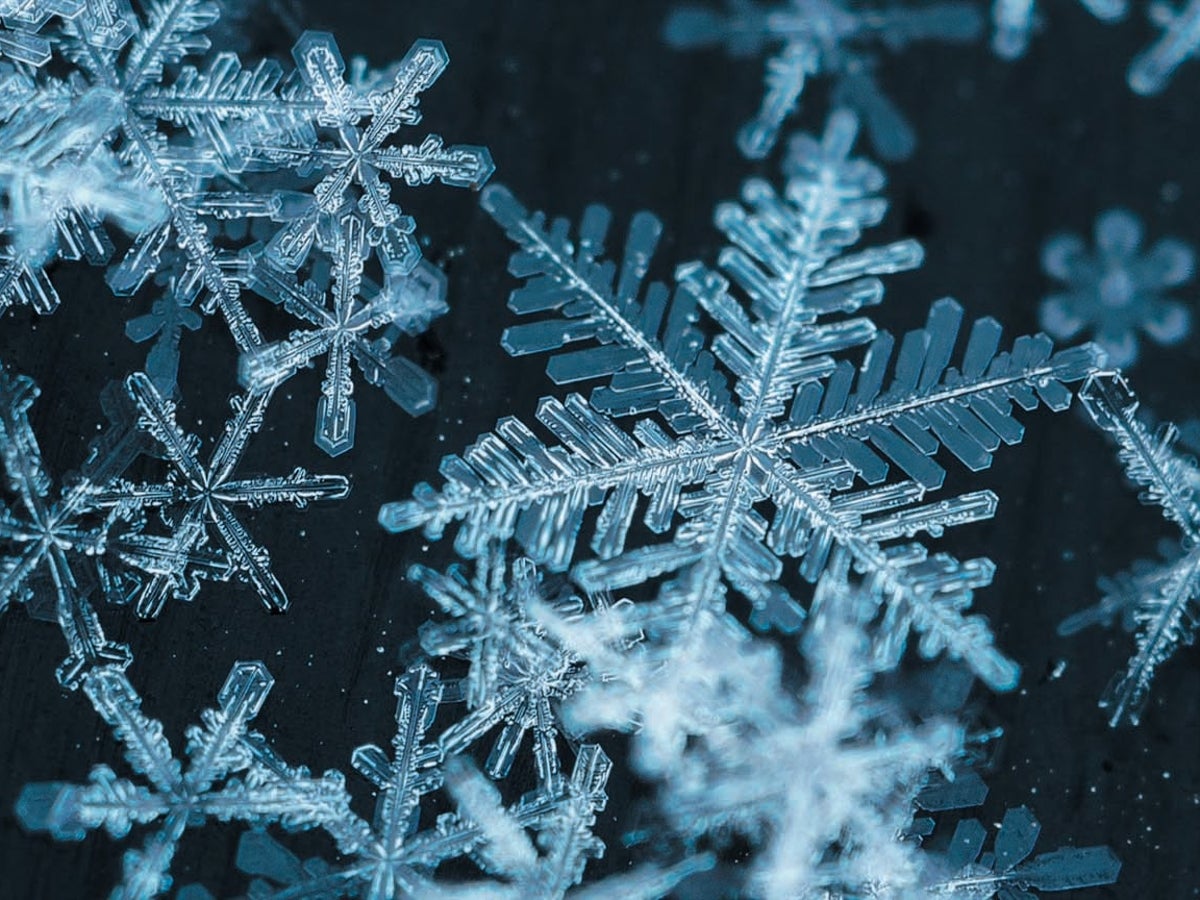 Snowflakes Swirl According to Surprisingly Simple Math | Scientific American