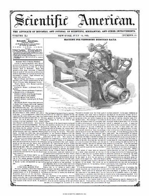 Scientific American Magazine Vol 10 Issue 44