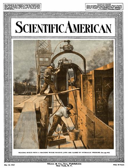 Scientific American Magazine Vol 118 Issue 20