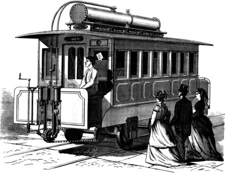 Ammonia streetcar.