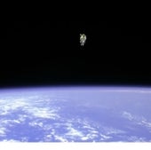 The First Untethered Spacewalk