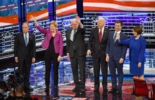Climate Change Sparked Note of Consensus in Raucous Democratic Debate