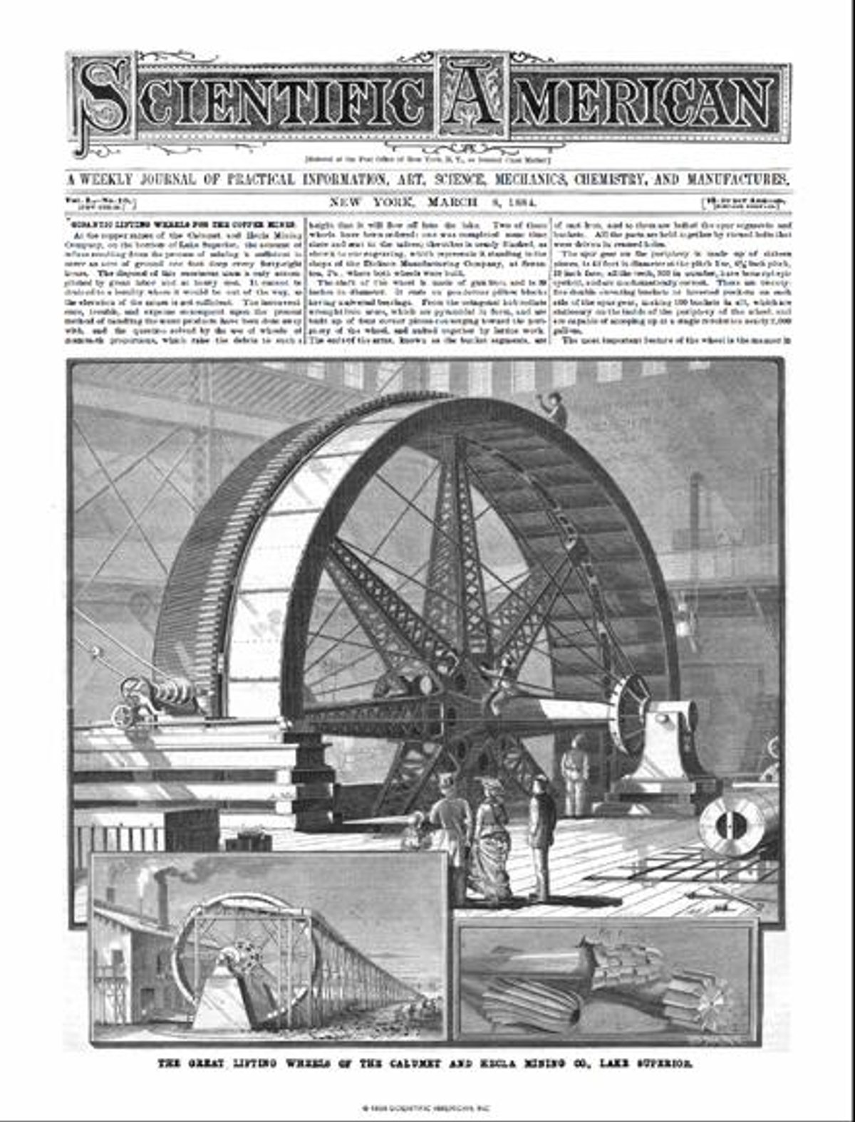 First Scientific Scientific American Volume 50, Issue 10 | Scientific American