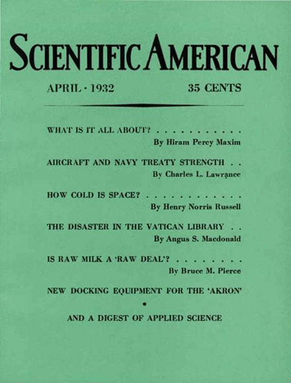 Scientific American Magazine Vol 146 Issue 4