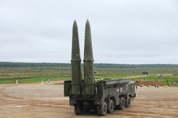 2 Russian ballistic missiles