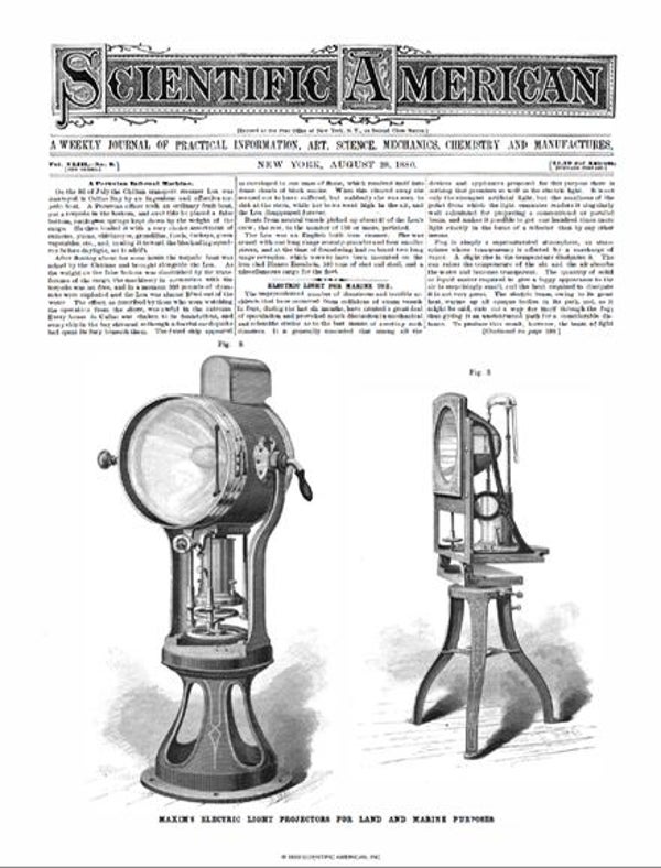 Scientific American Magazine Vol 43 Issue 9