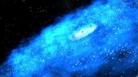 "Big Bird" Neutrino Is Linked to Bright Blazar