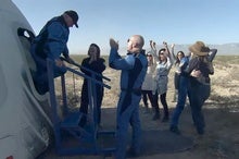 Blue Origin Launches William Shatner and Crew to the Final Frontier