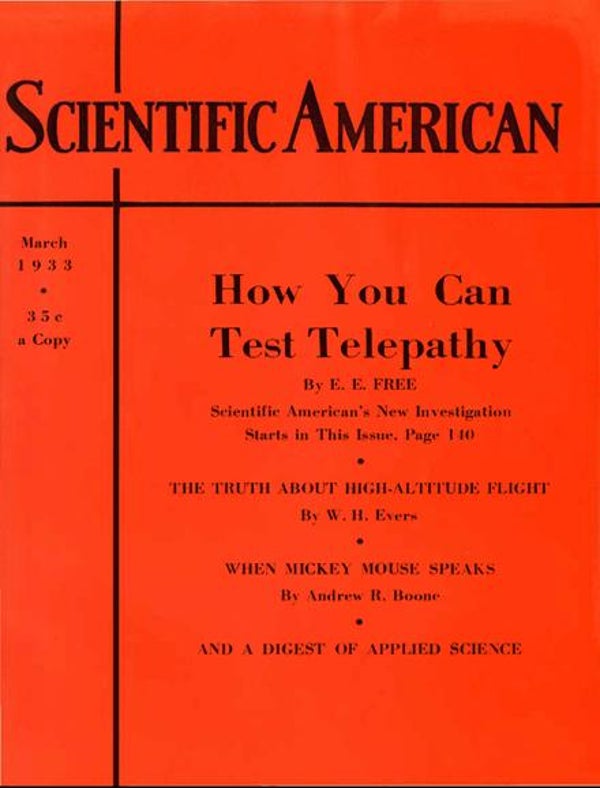 Scientific American Magazine Vol 148 Issue 3