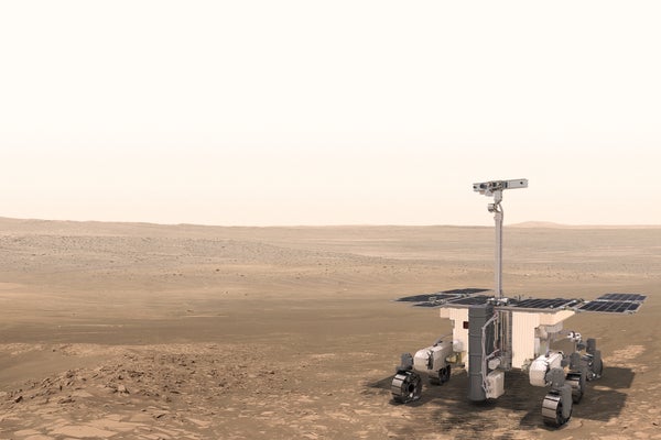 ExoMars Rosalind Franklin rover