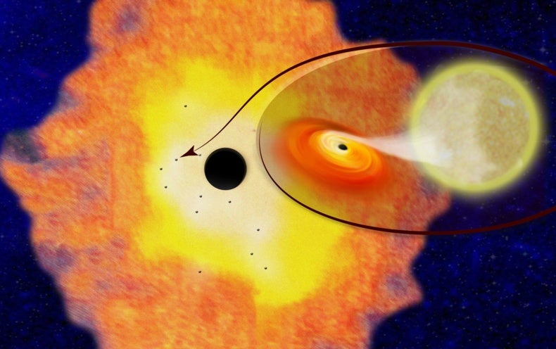 Astronomers Spy Swarms of Black Holes at Our Galaxy's Core