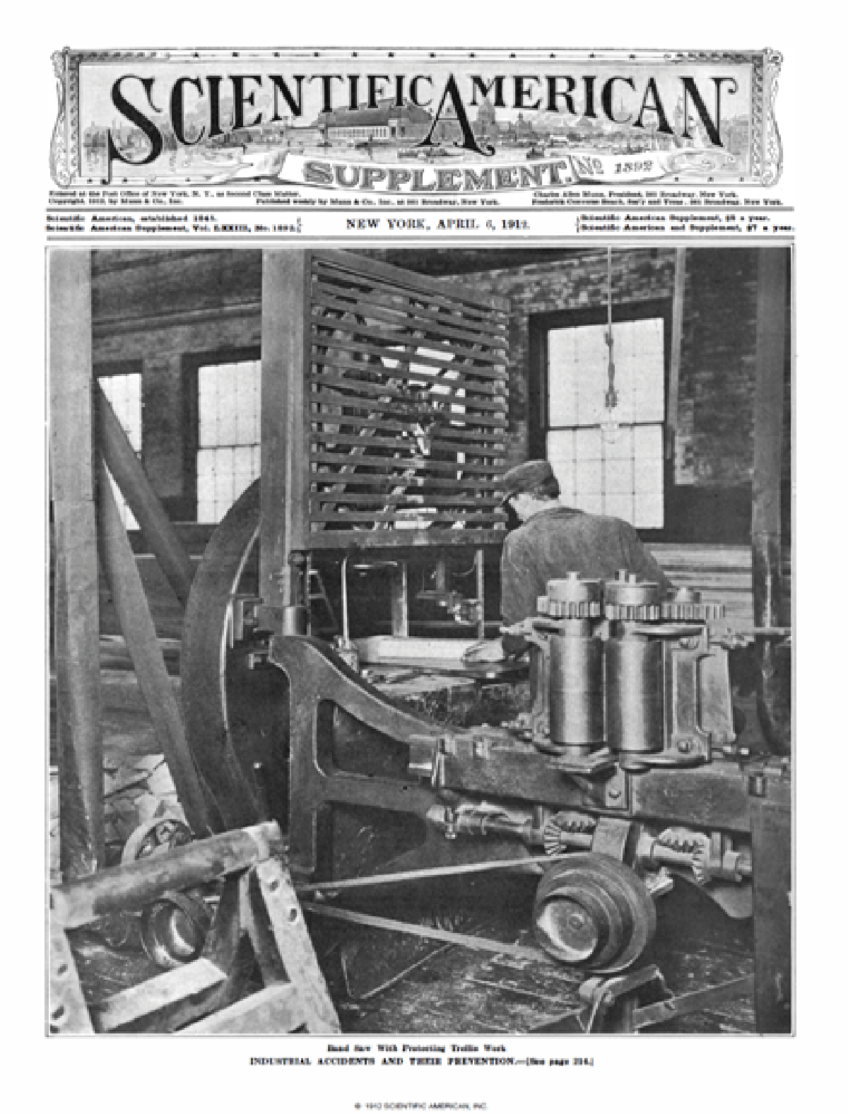 Scientific American Supplements Volume 73, Issue 1892supp | Scientific