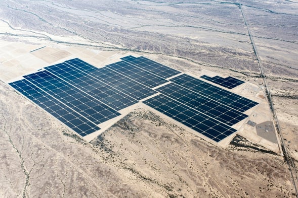 World’s Largest Solar Array Set to Crank Out 290 Megawatts of Sunshine Power