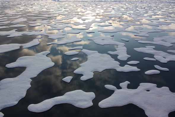 Arctic Makes Ice at Record Slow Pace