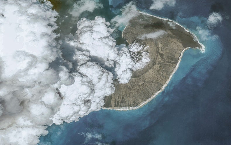 The Most Intense Lightning Storm Ever Recorded Was Sparked by the Hunga Tonga Eruption