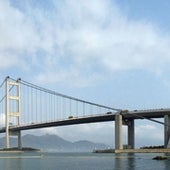 TSING MA BRIDGE, HONG KONG, CHINA