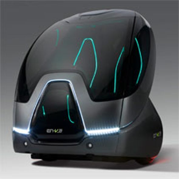 Metro Motivation: GM Envisions Networked Mini Cars for City Streets