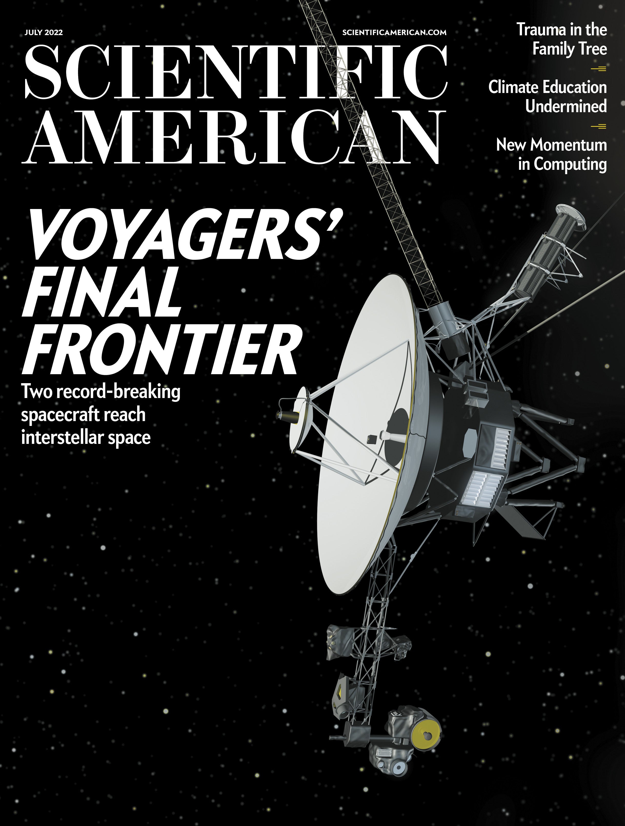 Scientific American: Voyagers' Final Frontier