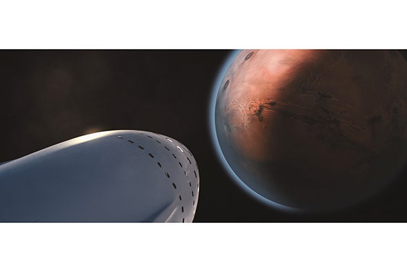 spacex mars colony