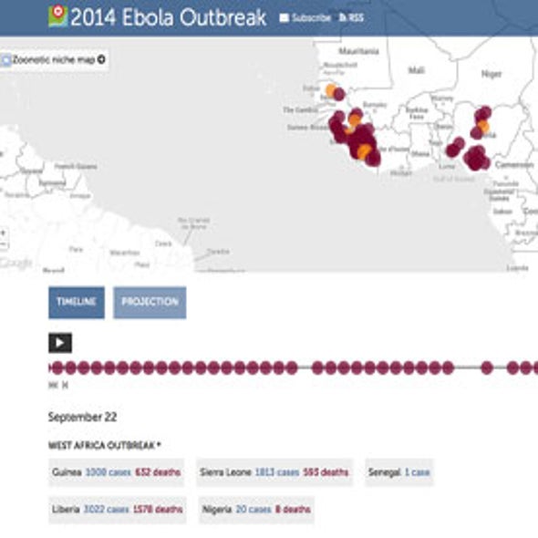 Smart Machines Join Humans in Tracking Africa Ebola Outbreak