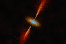 Astronomers Spy First Star-Forming Disk beyond the Milky Way