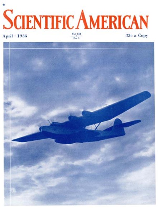 Scientific American Magazine Vol 154 Issue 4