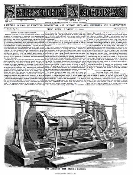 Scientific American Magazine Vol 49 Issue 8