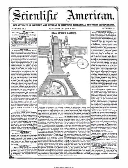 Scientific American Volume 9, Issue 25 | Scientific American