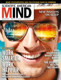 Scientific American Mind Volume 27, Issue 5